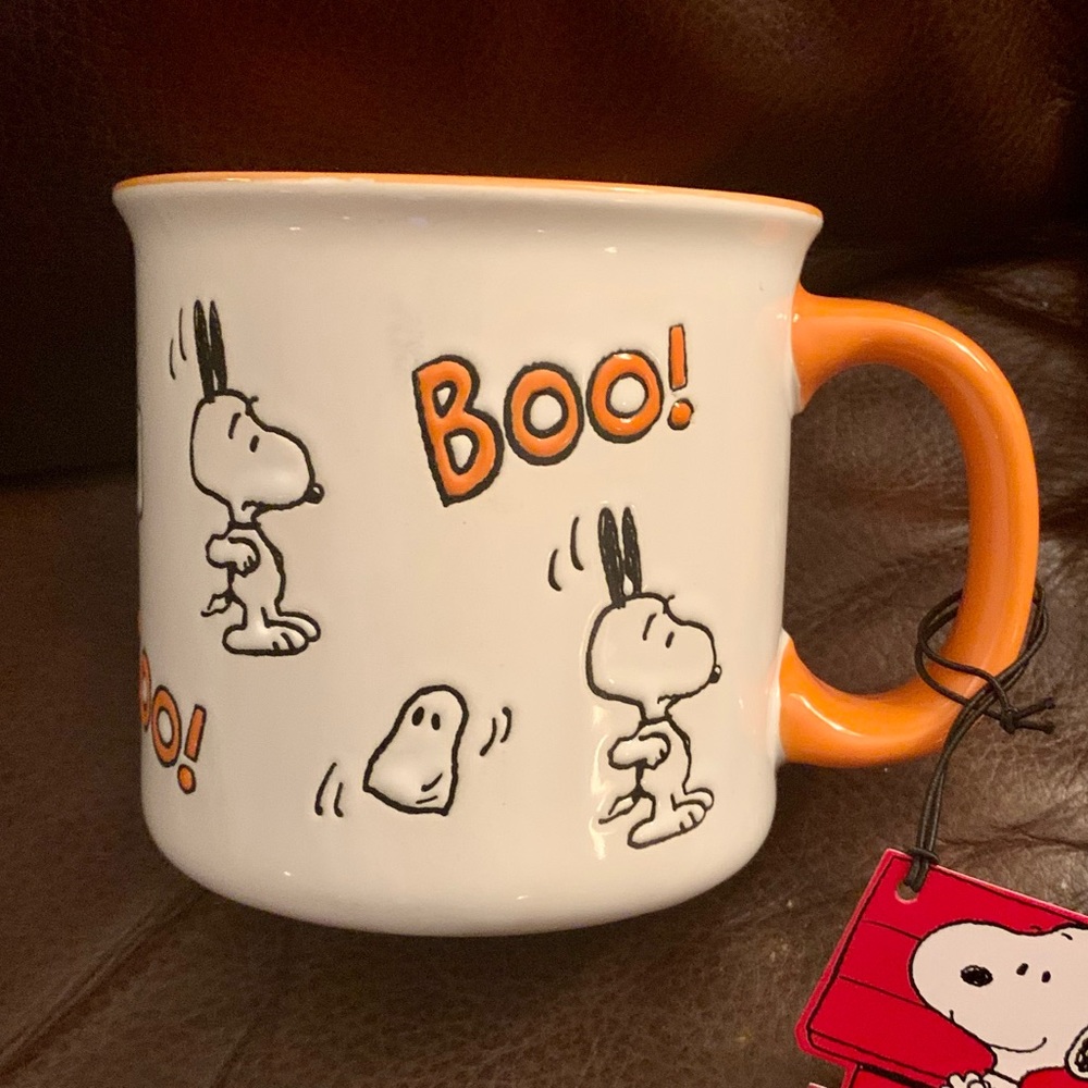 Peanuts Boo! Snoopy with Ghosts 21oz Halloween Mug